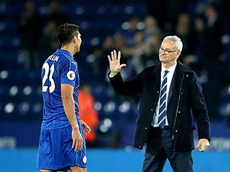 Leicester's Leonardo Ulloa...